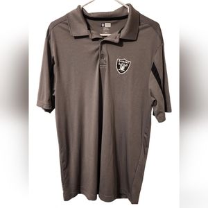 Men's Large NFL Raiders Polo Jersey